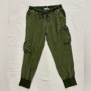 Dark Green Jogger Pants